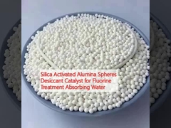 Silica-geactiveerde aluminiumbolen Desiccant Catalyst voor fluorbehandeling Water absorberen