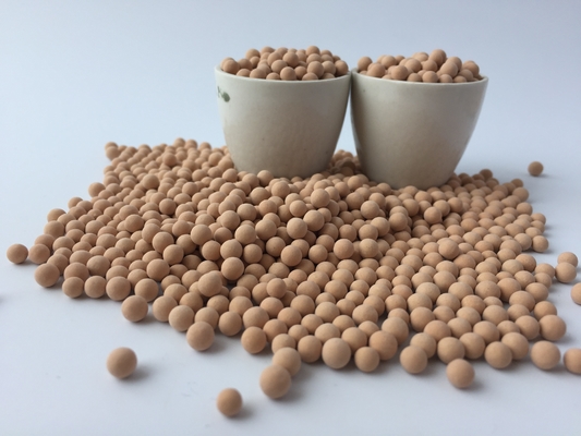 kwaliteit  Granular 4A Molecular Sieve Desiccant With Compressive Strength 85N For Desiccation Fabriek