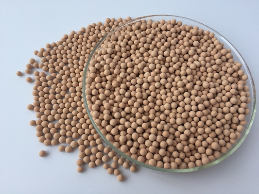 kwaliteit  4a Molecular Sieve Adsorbent With Surface Area 500 - 800m2/G Shelf  Attrition Fabriek