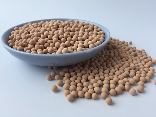 Commercieel Moleculair Zeeftype 4A Korrelig met Vochtigheidsadsorptie ≥21% 25kg/Bag