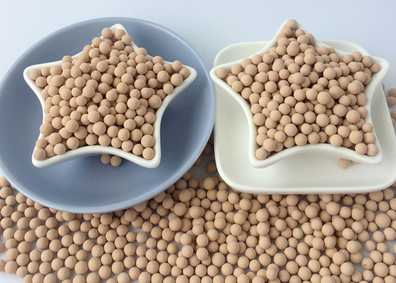 Beige synthetische zeoliet 5A Granulair met een vochtgehalte ≤ 1,50%