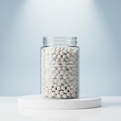 Hoog absorptiecapaciteit Moleculaire zeef Adsorptieve stof met 2*58s Adsorptie en thermische stabiliteit Tot 400°C