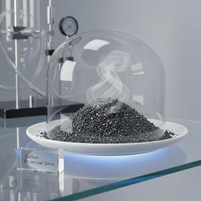 Hoge Stikstofopbrengst Koolstof Moleculaire Zeef CMS-220 met Microporiën Luchtseparatie en 1.1-1.2mm Grootte